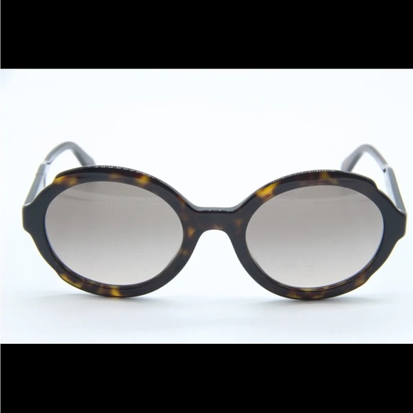 NEW PRADA SPR 17U 391-3D0 HAVANA BROWN AUTHENTIC SUNGLASSES - Picture 2 of 4